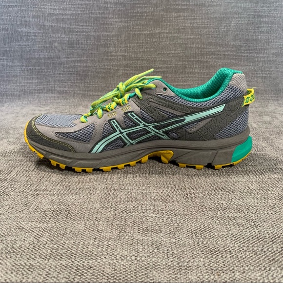 Asics Gel Sonoma Womens Running Shoes Gray Ice Blue Size 8 T4F7N - Picture 10 of 16